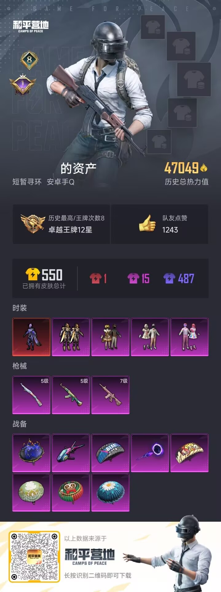 HPDN3282486和平精英账号详情图12 HPDN3282486和平精英账号详情图12