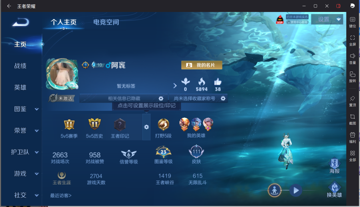 WZCMW3198492王者荣耀账号详情图5