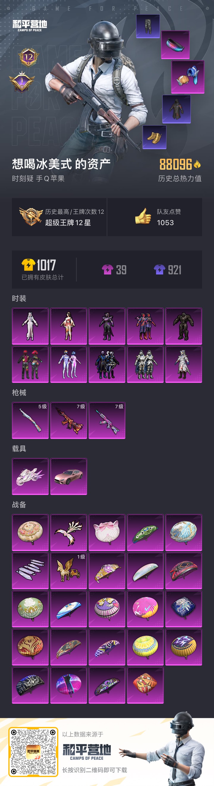 HPDN3283144和平精英账号详情图4 HPDN3283144和平精英账号详情图4