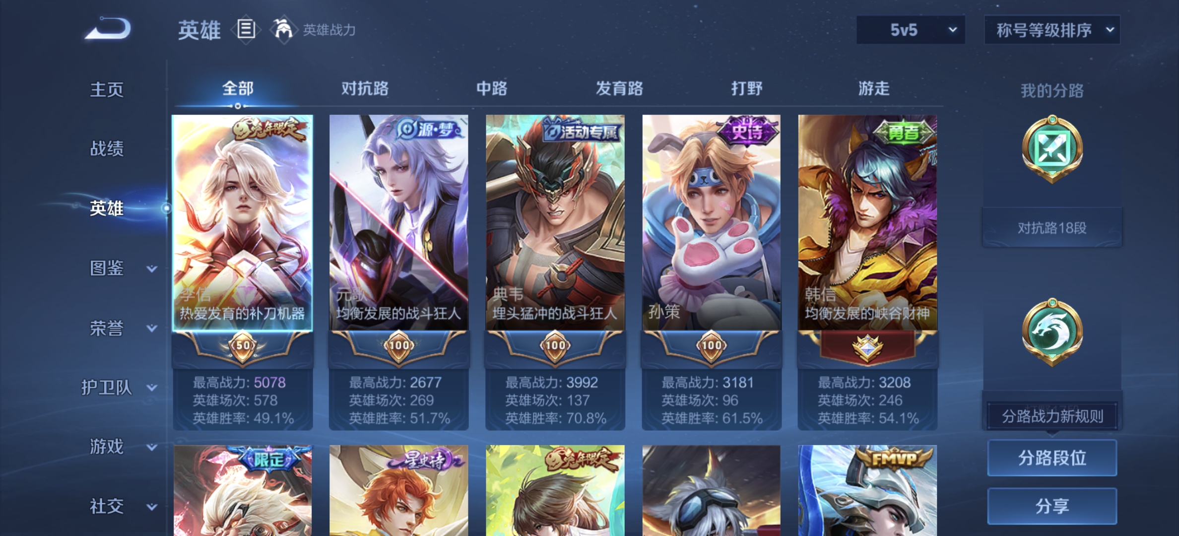 WZDN3199292王者荣耀账号详情图9 WZDN3199292王者荣耀账号详情图9