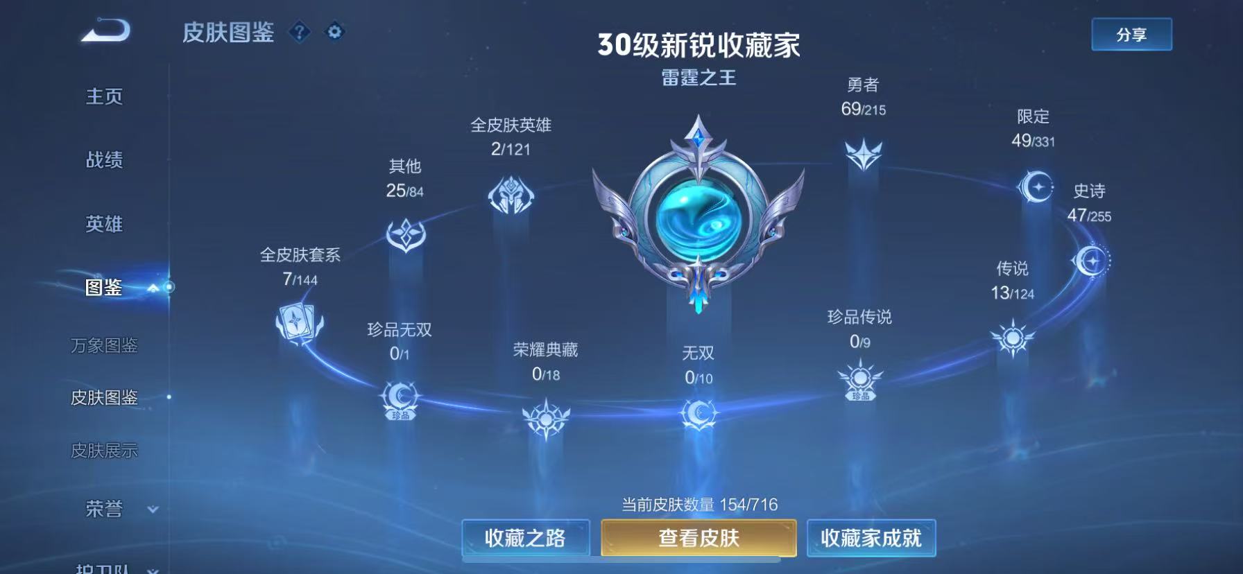 WZHJJ3207652王者荣耀账号详情图4 WZHJJ3207652王者荣耀账号详情图4
