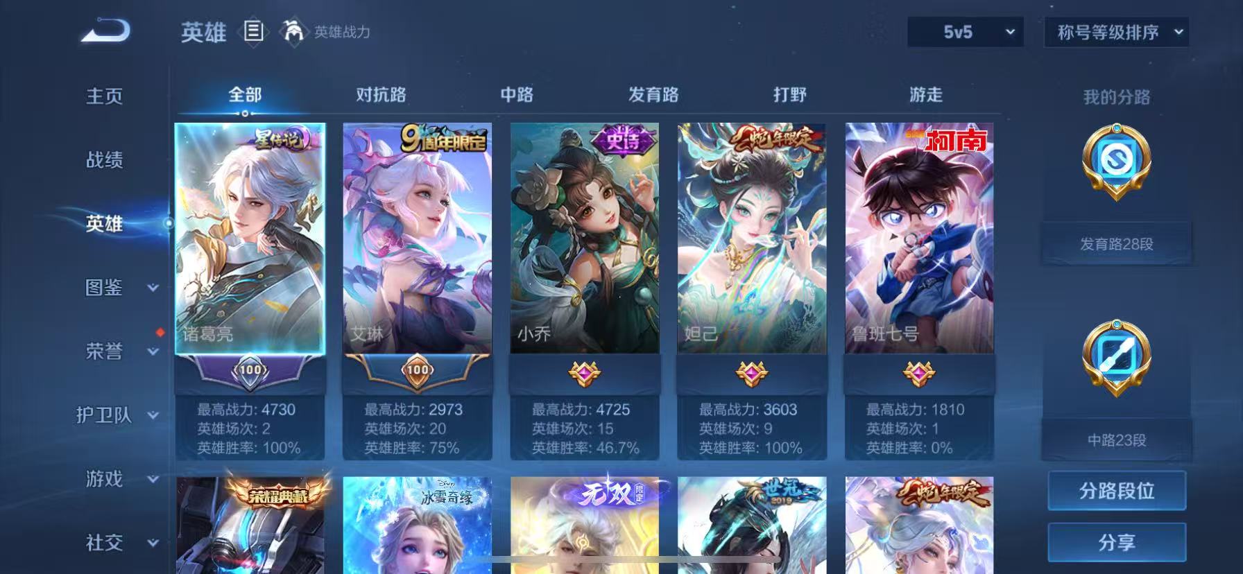 WZHJJ3207736王者荣耀账号详情图13