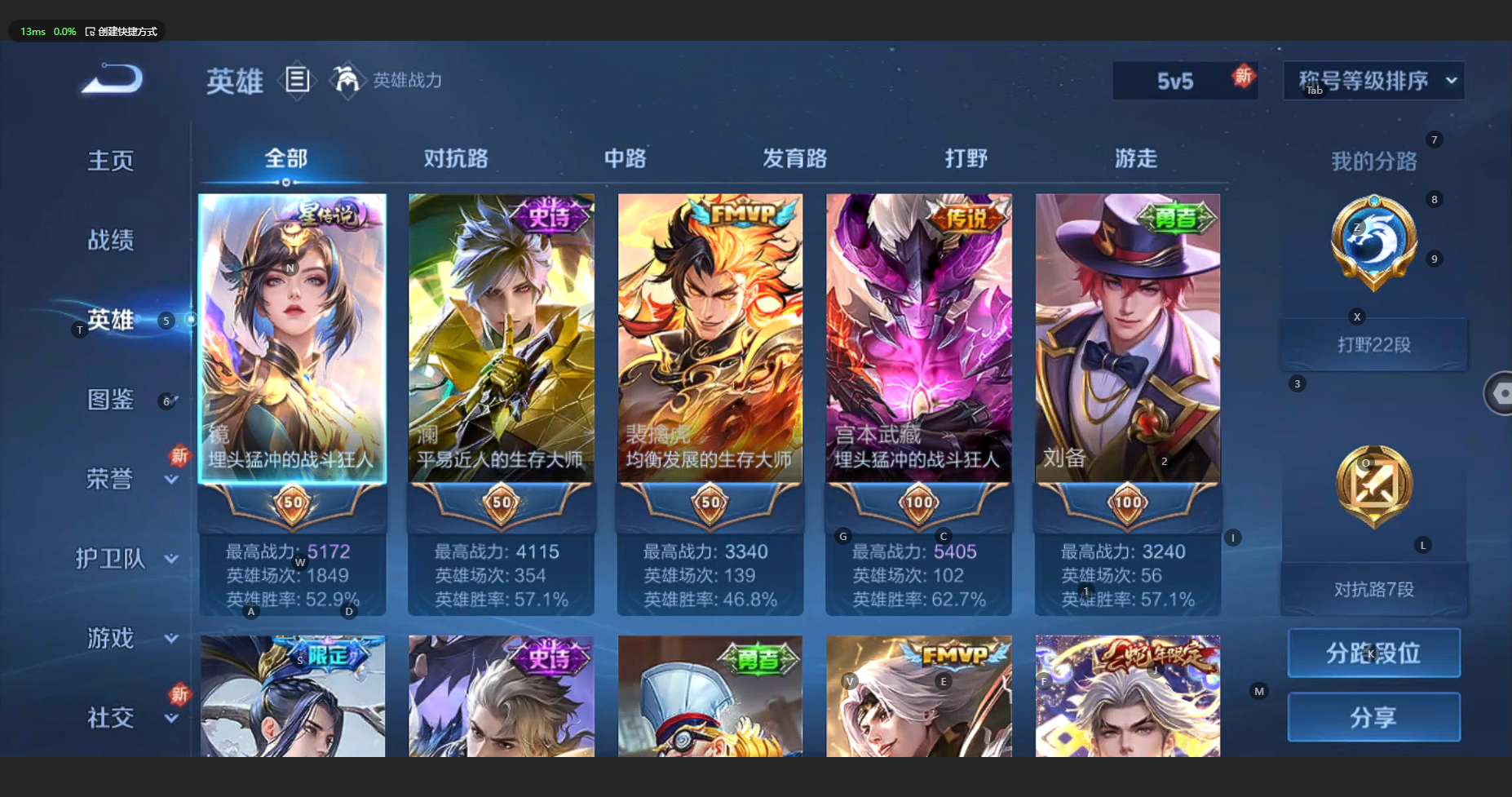 WZBSY3201988王者荣耀账号详情图4