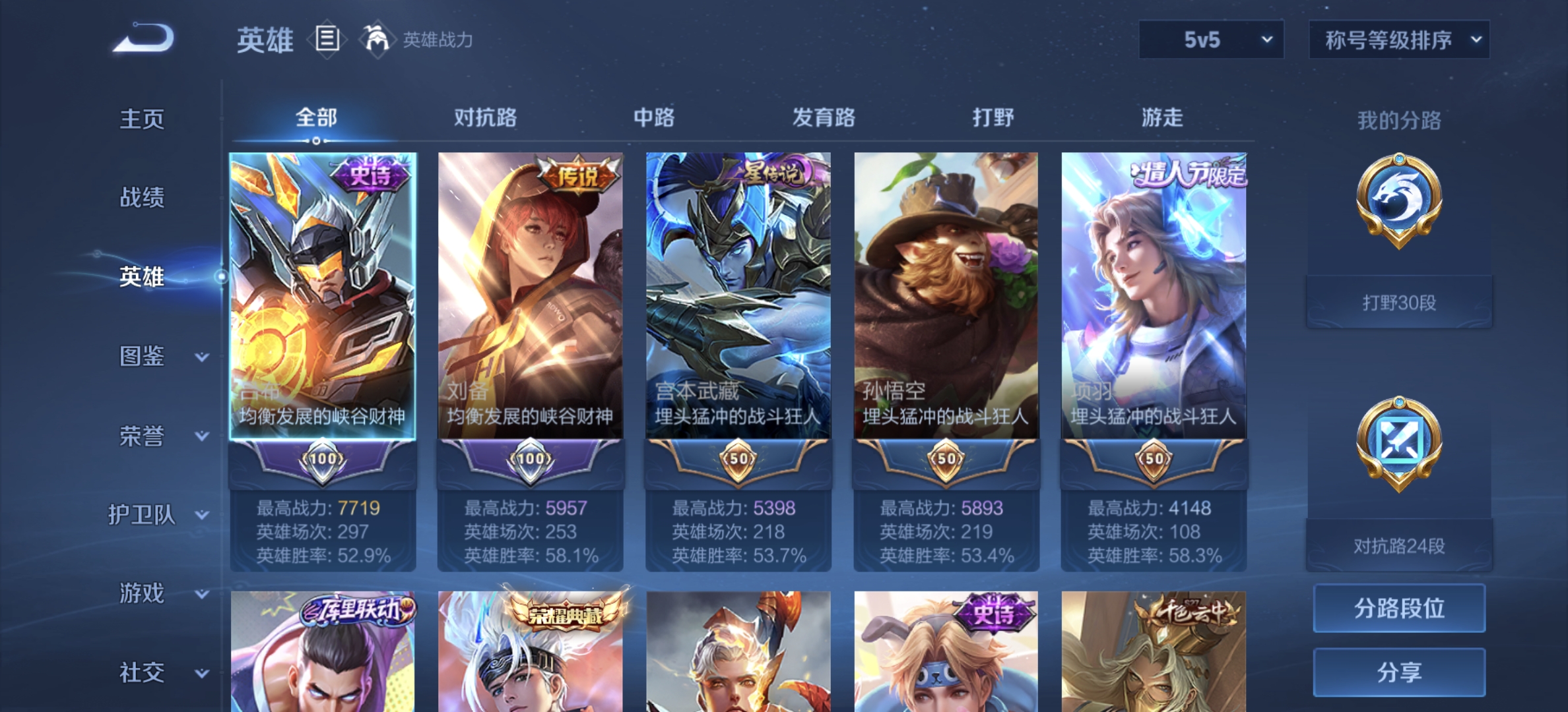 WZDN3201852王者荣耀账号详情图9 WZDN3201852王者荣耀账号详情图9