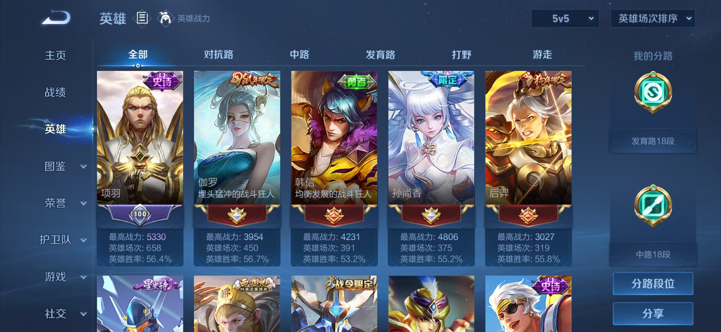 WZSB3203831王者荣耀账号详情图9