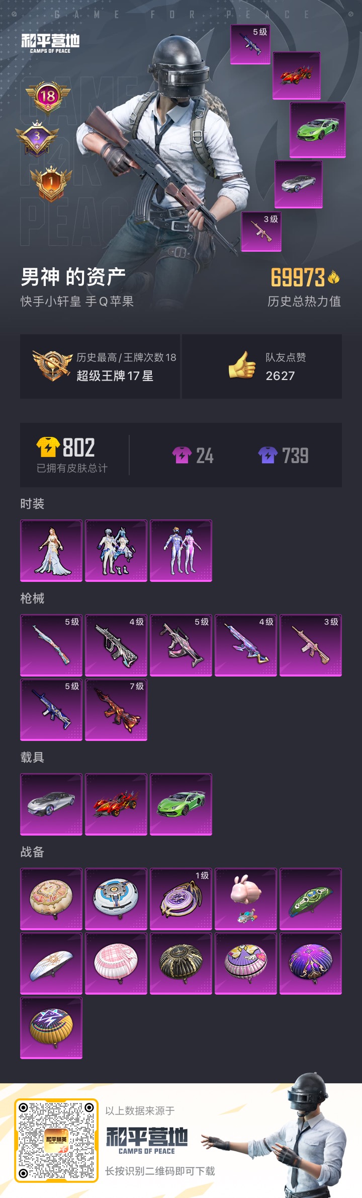 HPDN3285619和平精英账号详情图3 HPDN3285619和平精英账号详情图3