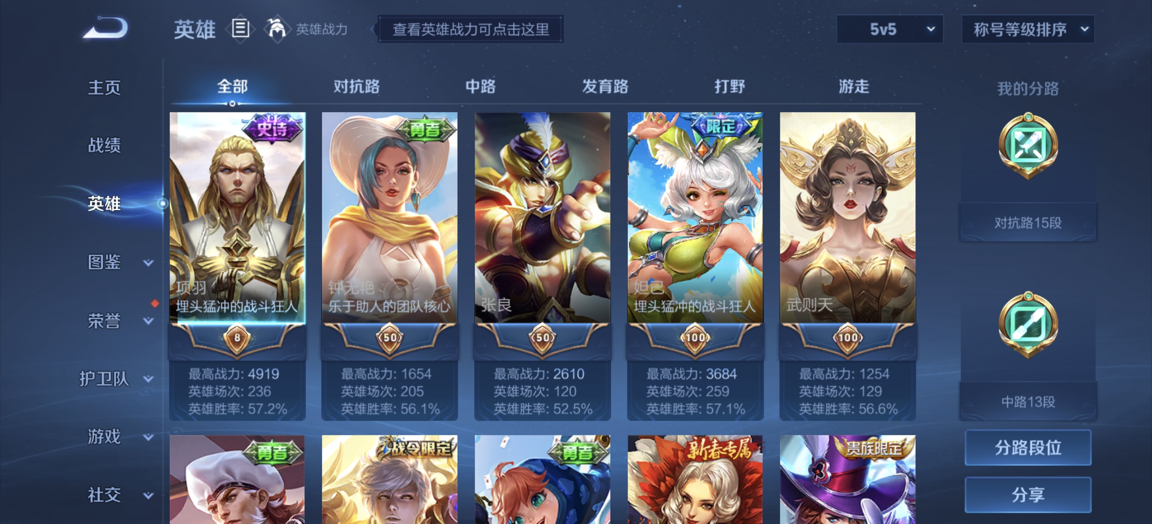 WZDN3203930王者荣耀账号详情图8 WZDN3203930王者荣耀账号详情图8