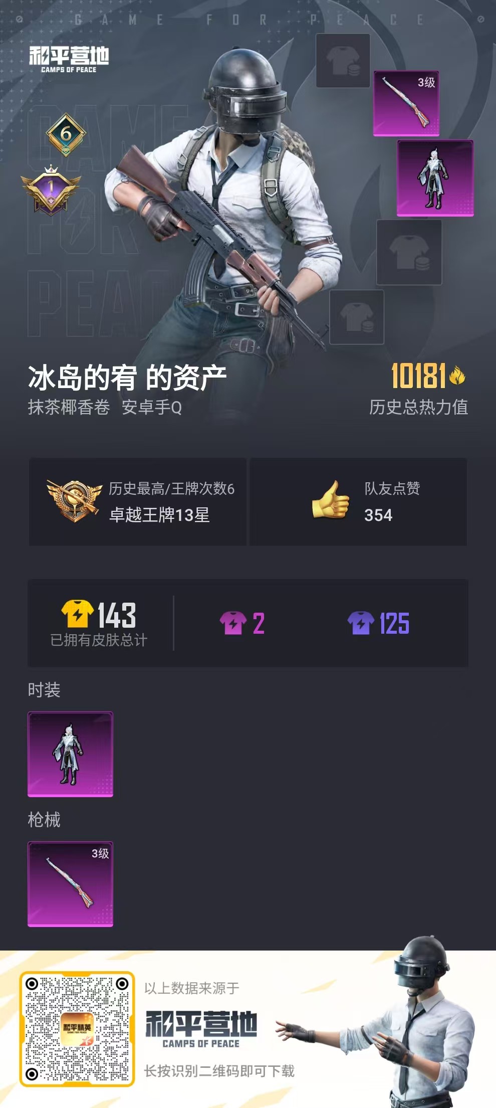 HPCU3285677和平精英账号详情图10 HPCU3285677和平精英账号详情图10