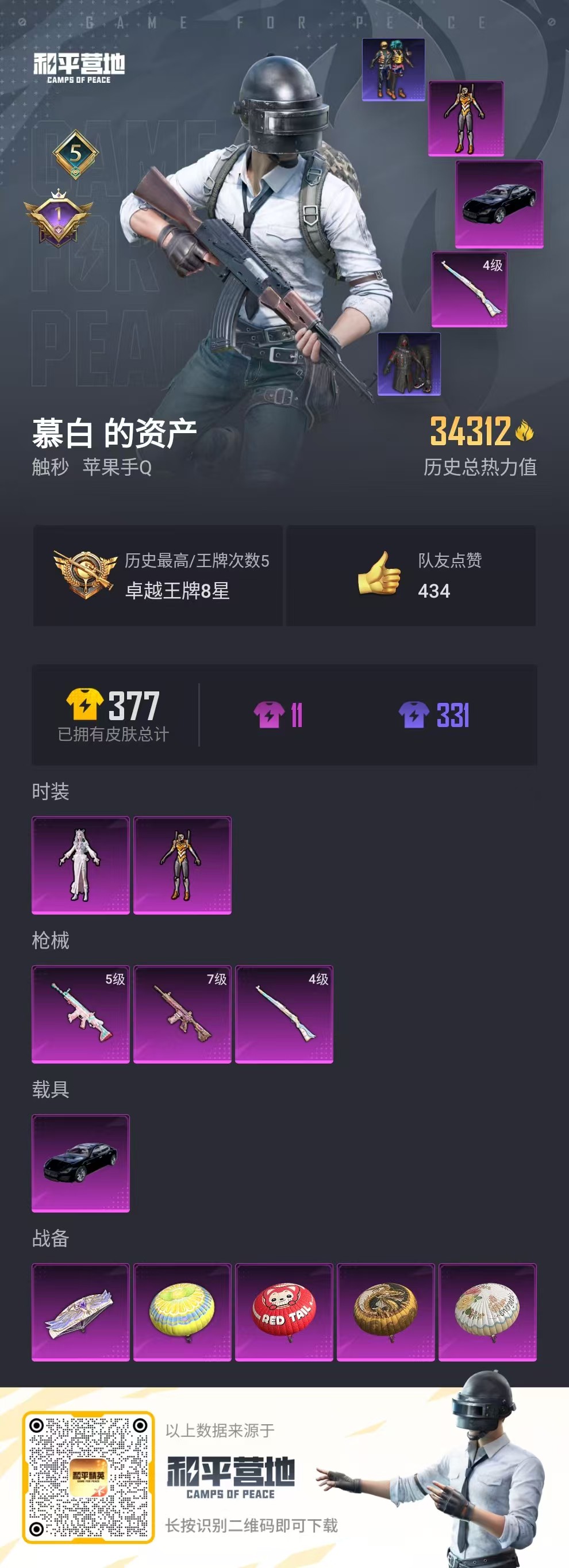 HPCU3285679和平精英账号详情图10 HPCU3285679和平精英账号详情图10
