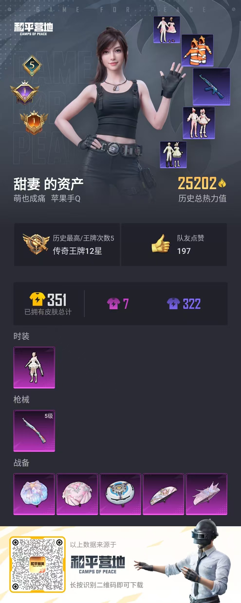 HPCU3285681和平精英账号详情图6 HPCU3285681和平精英账号详情图6