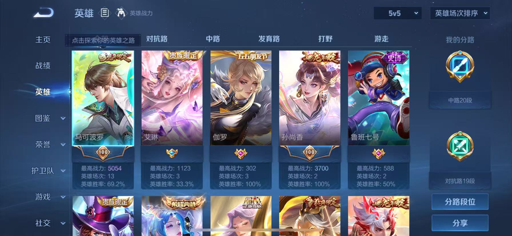 WZHJJ3207753王者荣耀账号详情图6 WZHJJ3207753王者荣耀账号详情图6