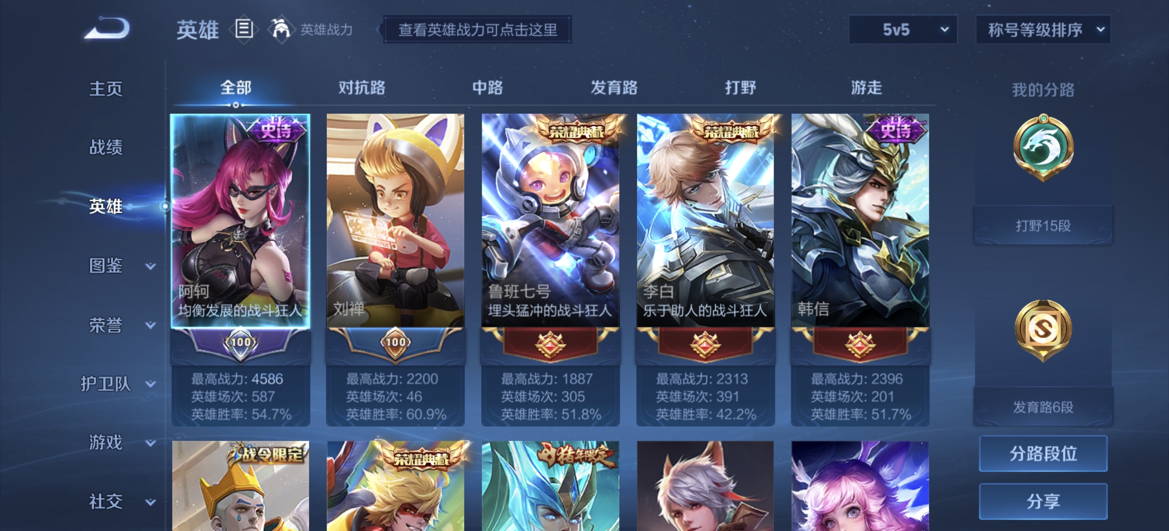 WZDN3204686王者荣耀账号详情图7