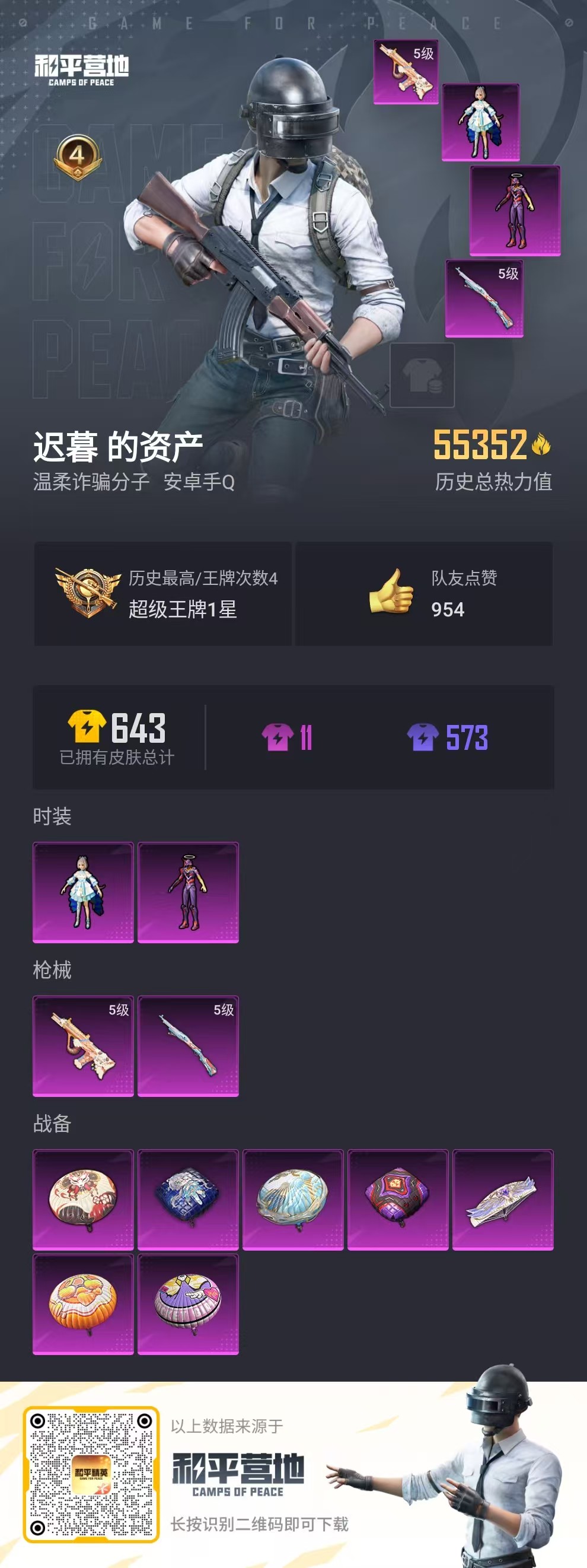 HPCU3288712和平精英账号详情图10