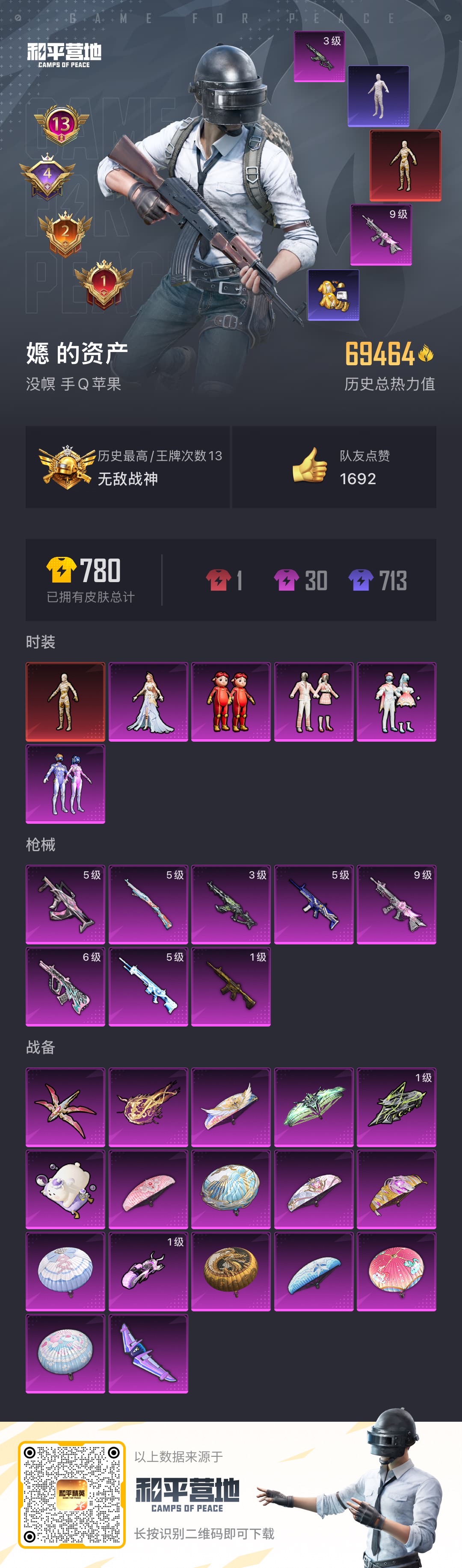 HPHJJ3296937和平精英账号详情图23 HPHJJ3296937和平精英账号详情图23