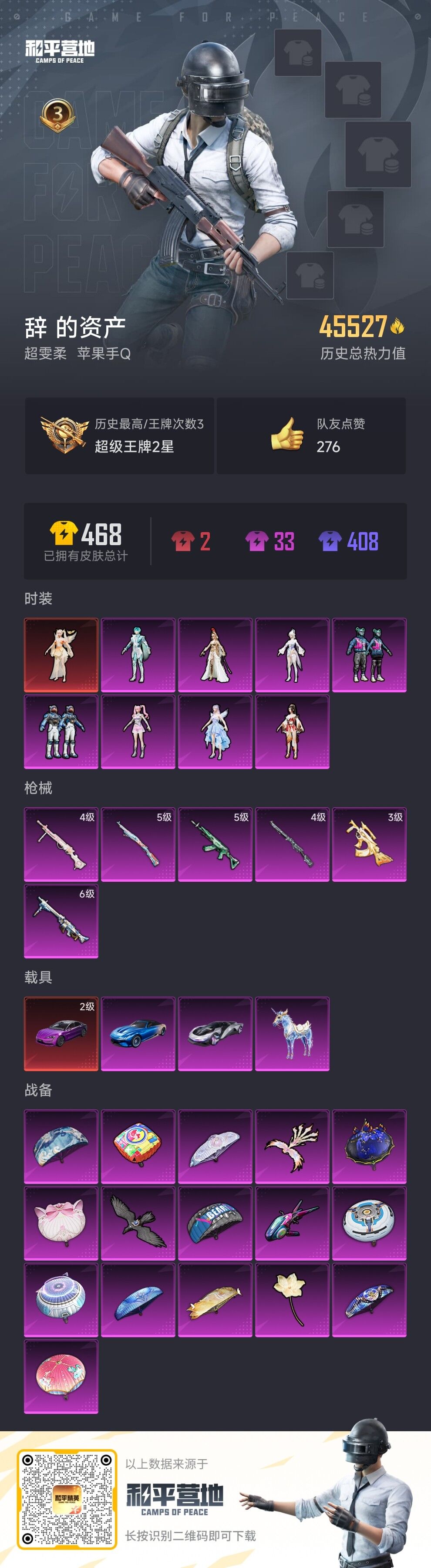 HPDN3286245和平精英账号详情图3 HPDN3286245和平精英账号详情图3