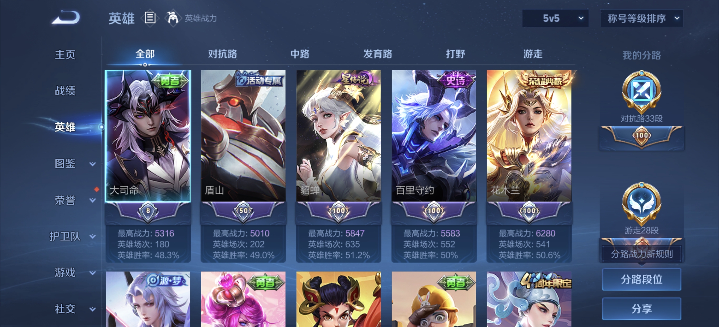 WZDN3205615王者荣耀账号详情图6 WZDN3205615王者荣耀账号详情图6