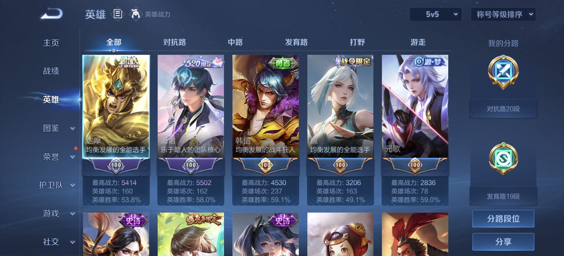 WZDN3206816王者荣耀账号详情图8 WZDN3206816王者荣耀账号详情图8