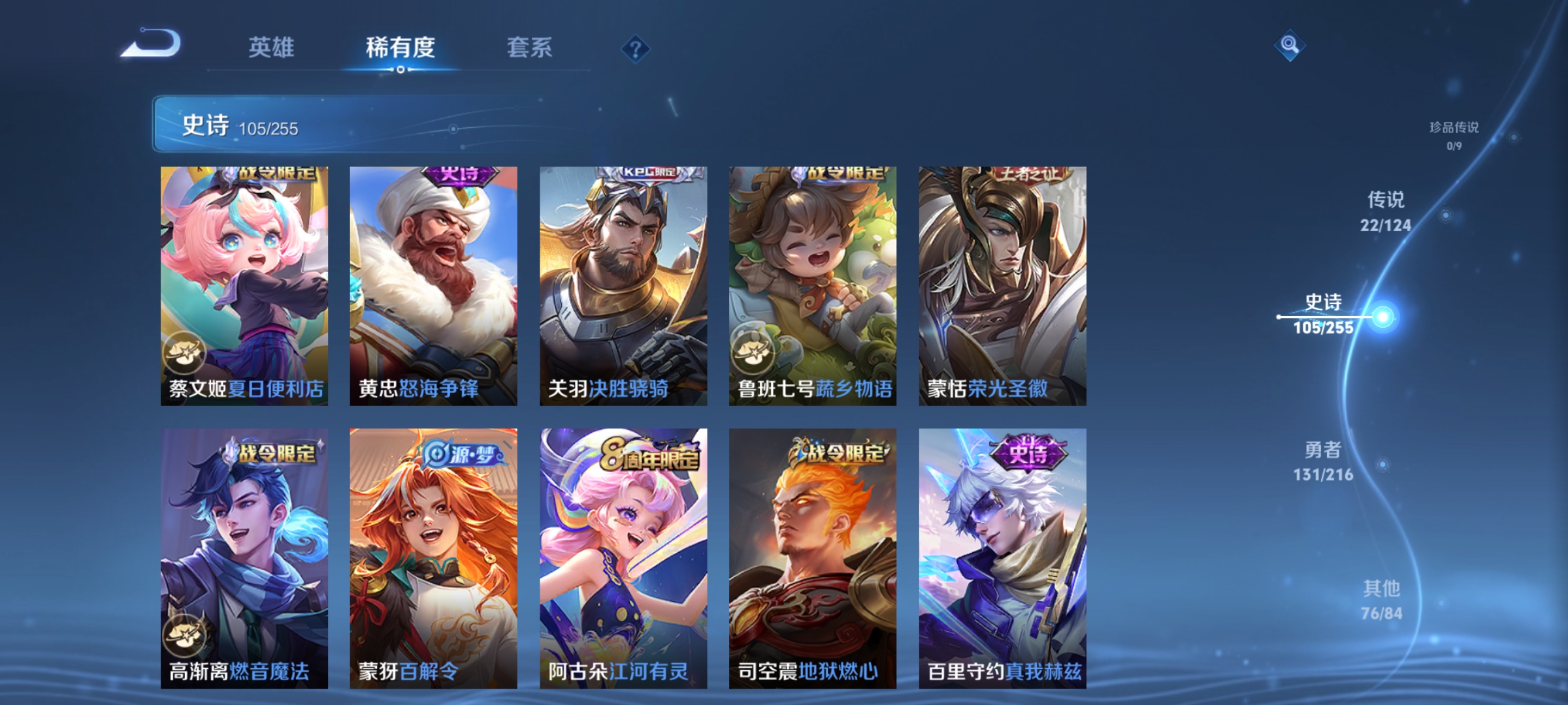 WZHJJ3218062王者荣耀账号详情图4