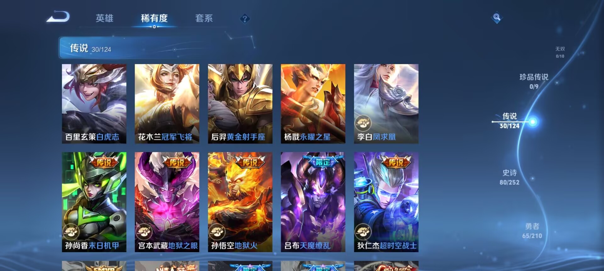 WZDN3206999王者荣耀账号详情图5