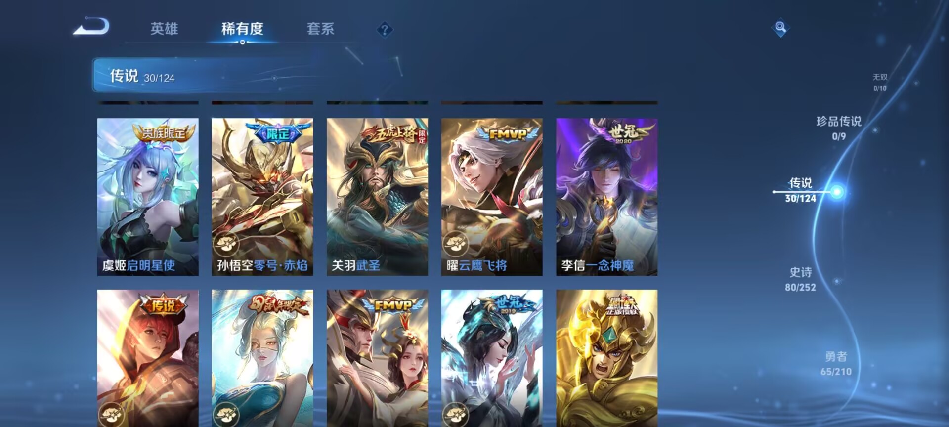 WZDN3206999王者荣耀账号详情图2