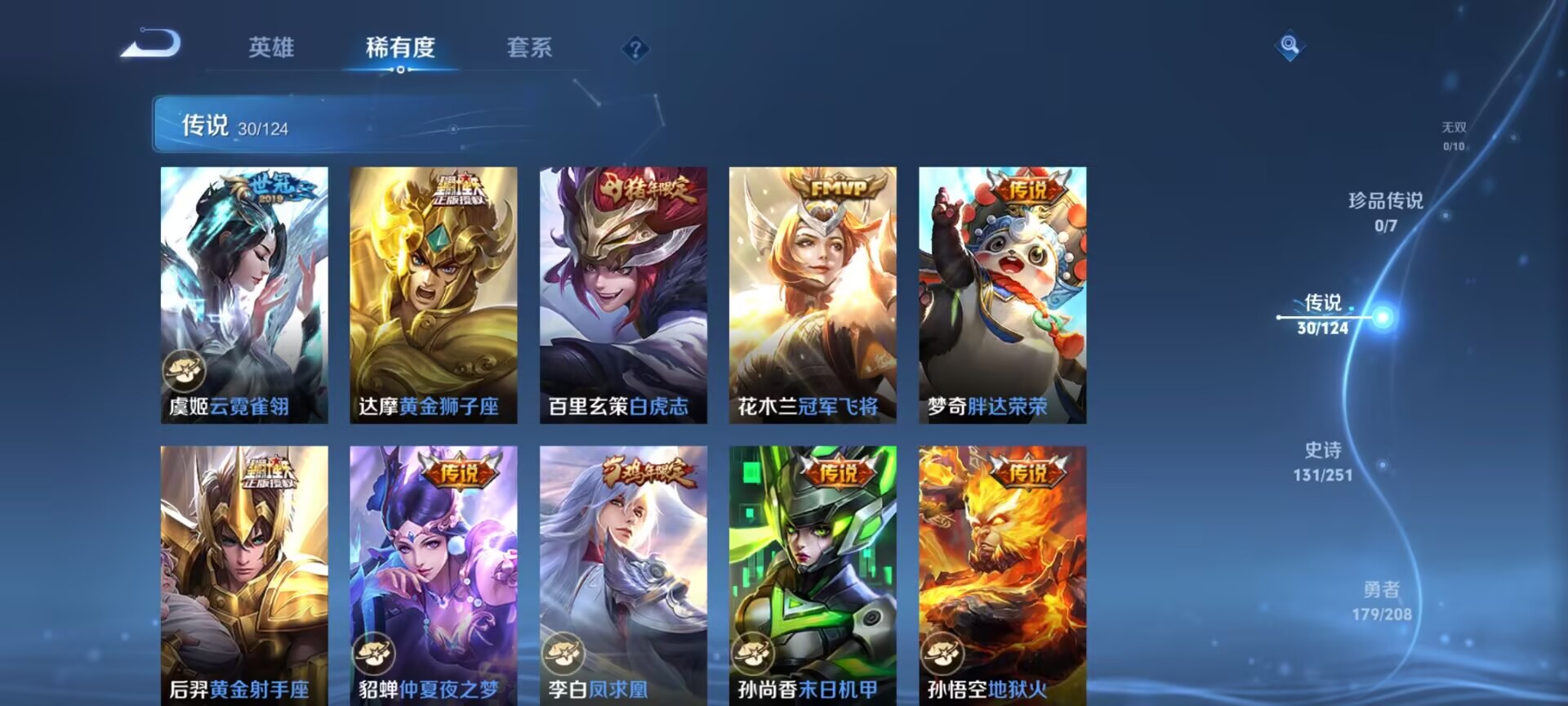 WZDN3208874王者荣耀账号详情图5