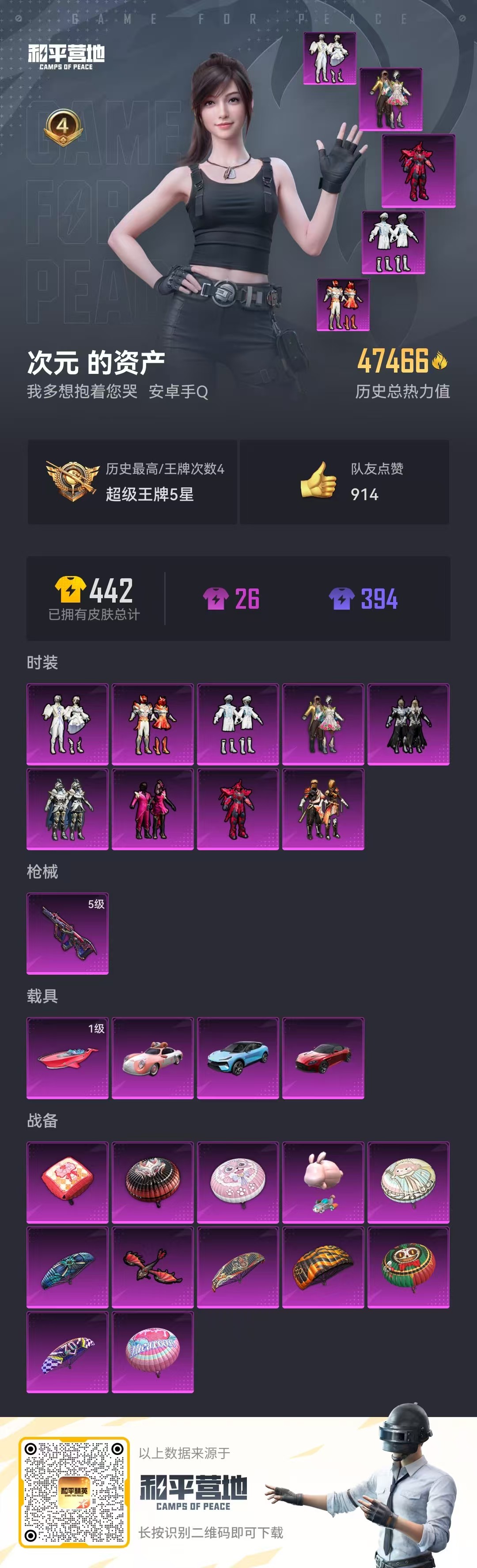 HPHJJ3296530和平精英账号详情图34 HPHJJ3296530和平精英账号详情图34