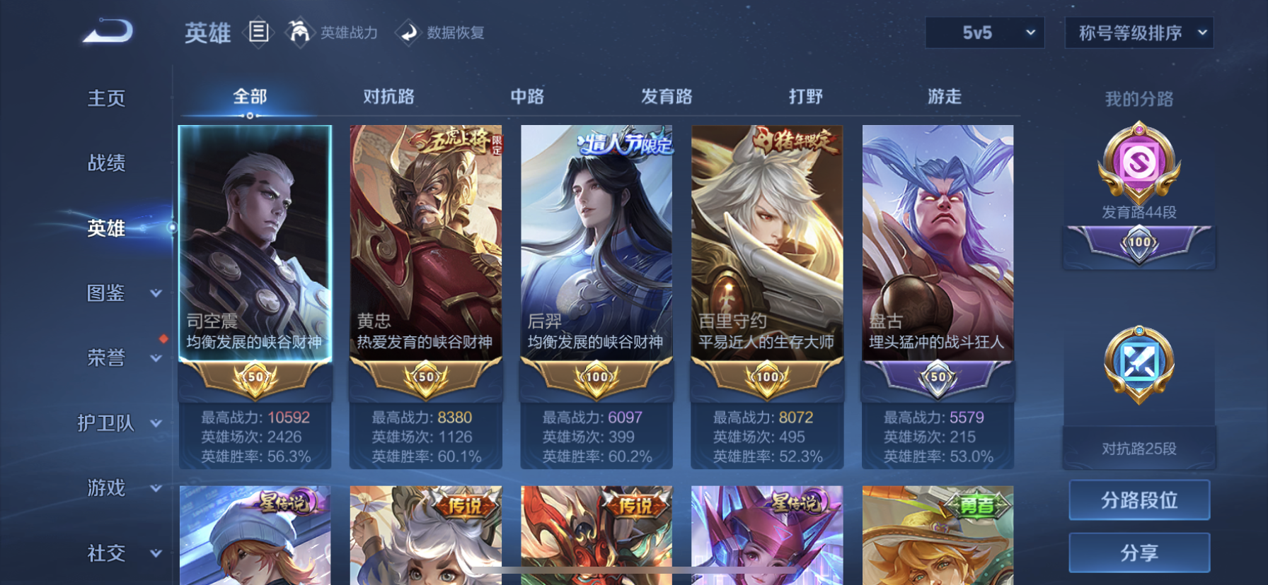 WZDN3209942王者荣耀账号详情图4