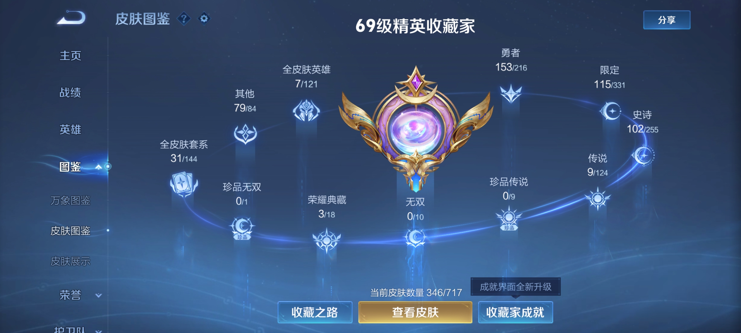 WZHJJ3217997王者荣耀账号详情图4