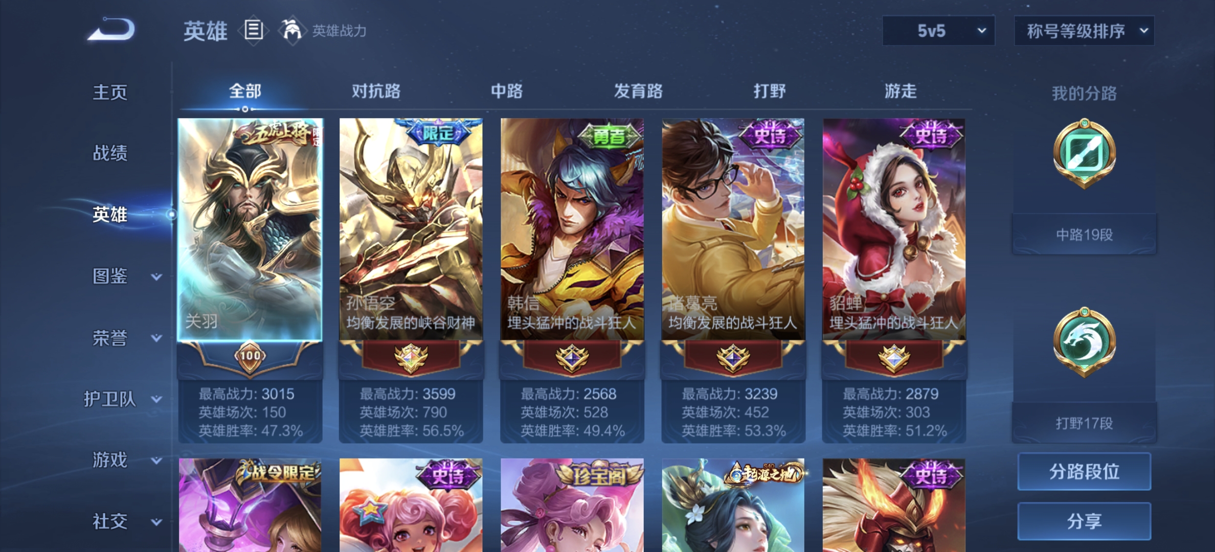 WZDN3213254王者荣耀账号详情图5 WZDN3213254王者荣耀账号详情图5