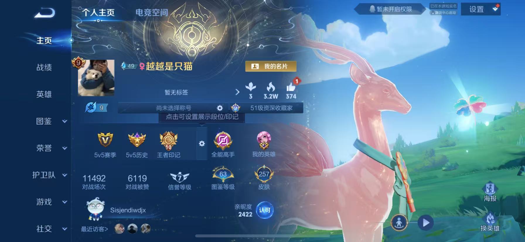 WZHJJ3217948王者荣耀账号详情图2 WZHJJ3217948王者荣耀账号详情图2