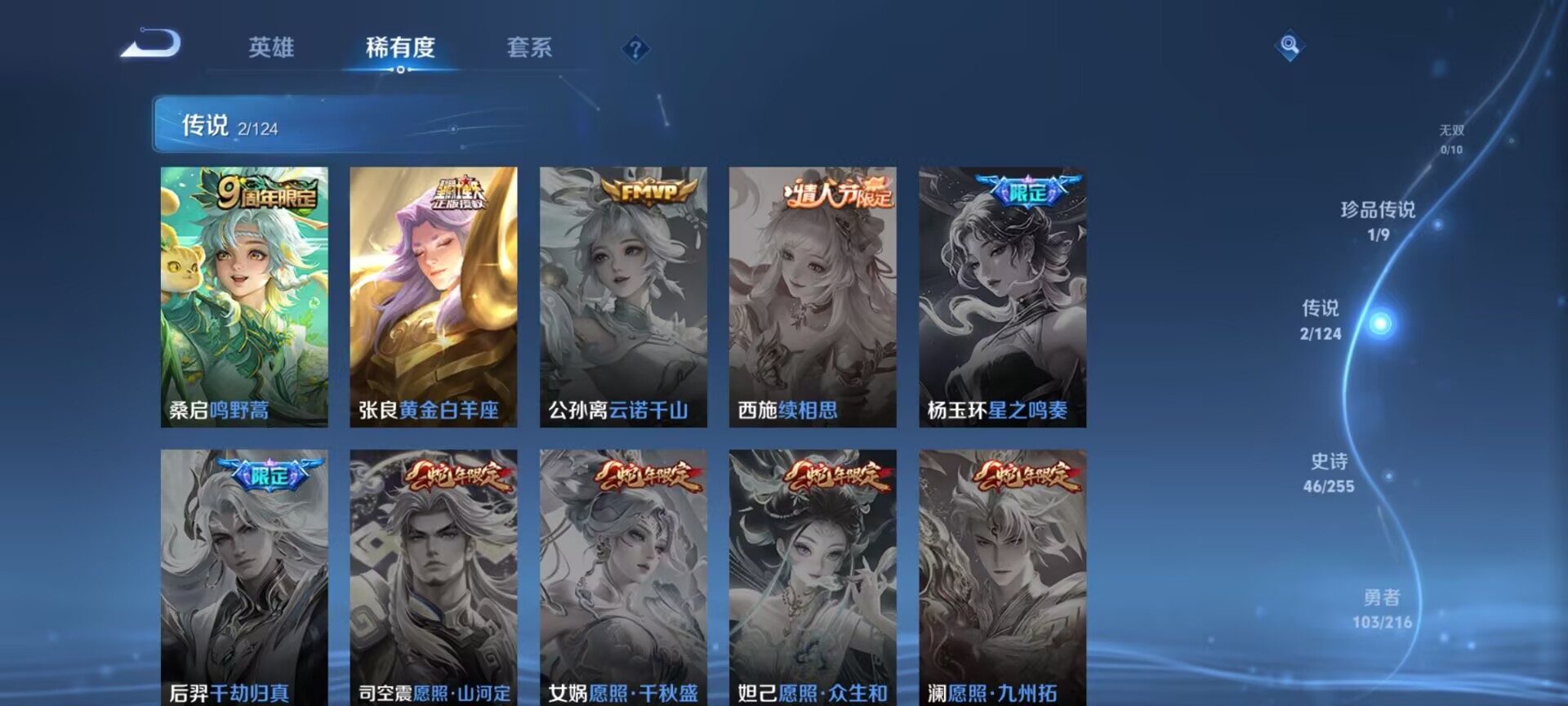 WZDN3216678王者荣耀账号详情图3