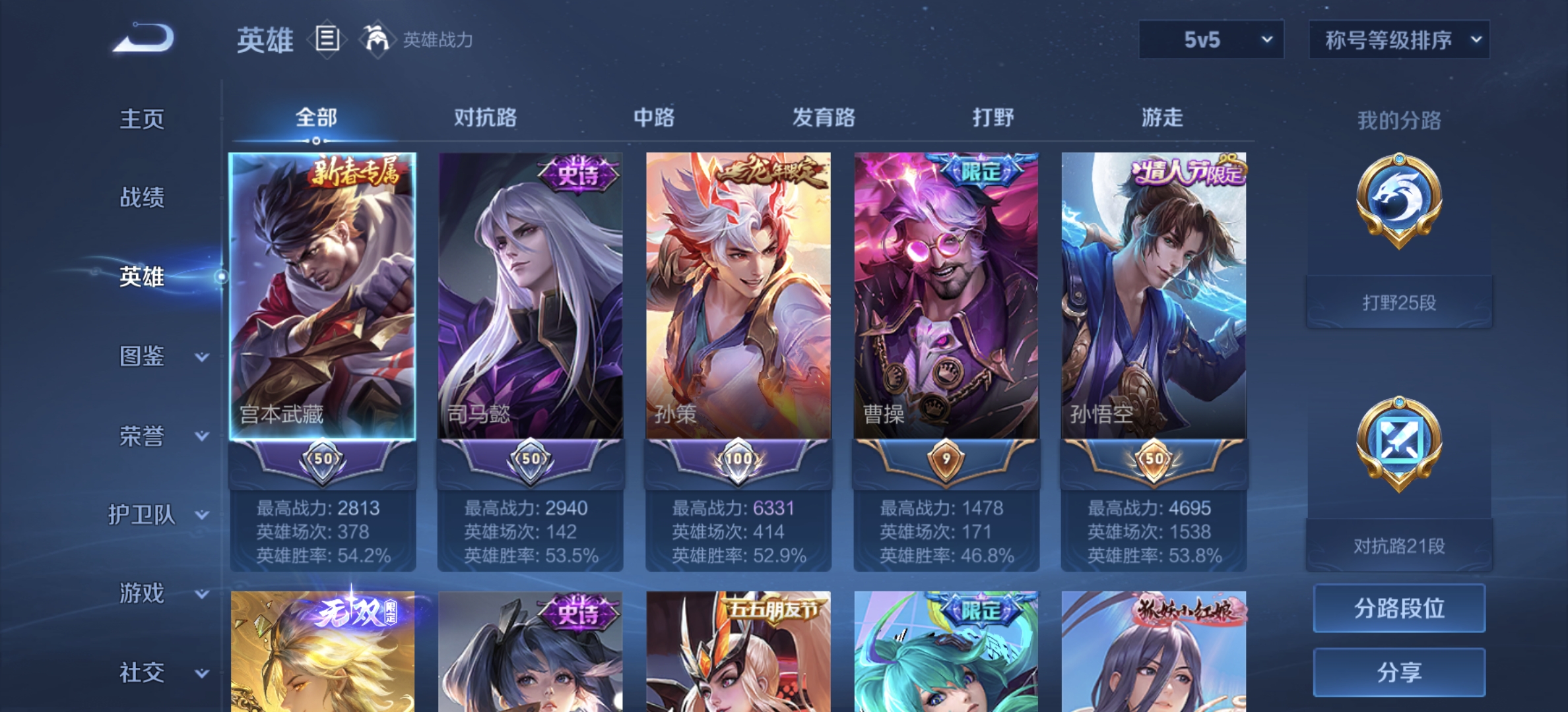 WZDN3217791王者荣耀账号详情图6