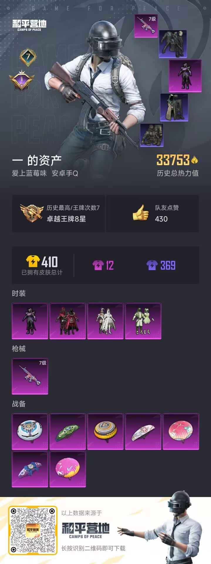 HPDN3298385和平精英账号详情图4 HPDN3298385和平精英账号详情图4