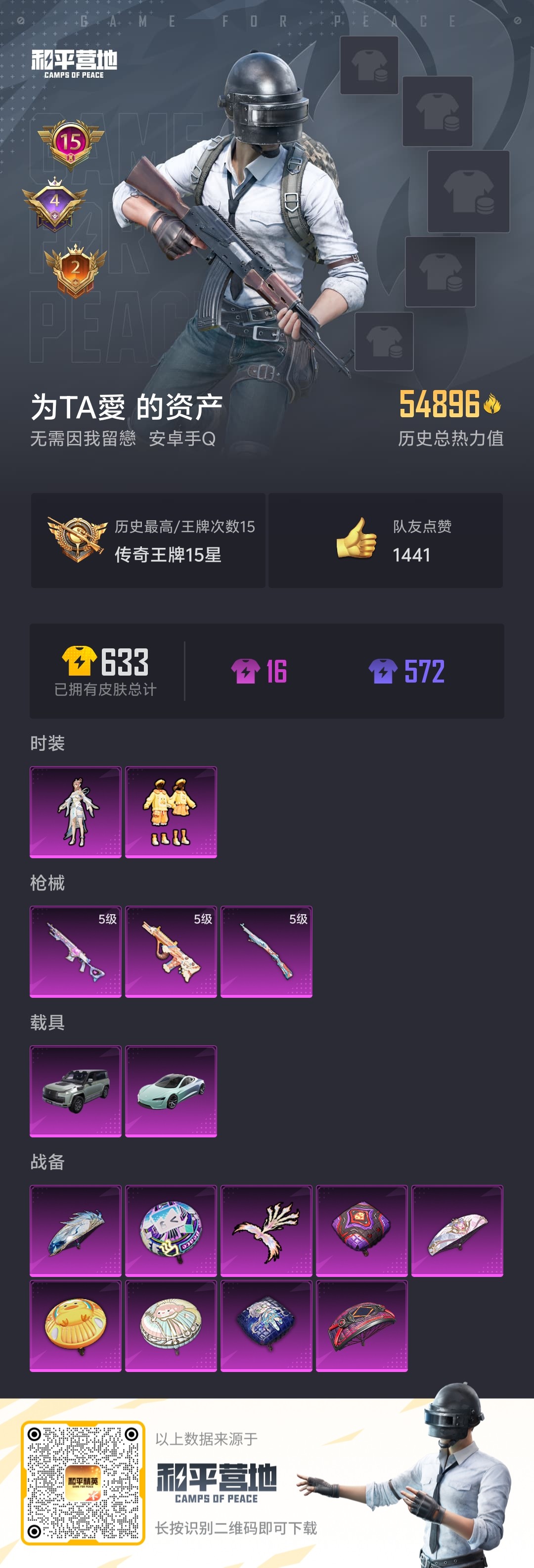 HPDN3298382和平精英账号详情图4