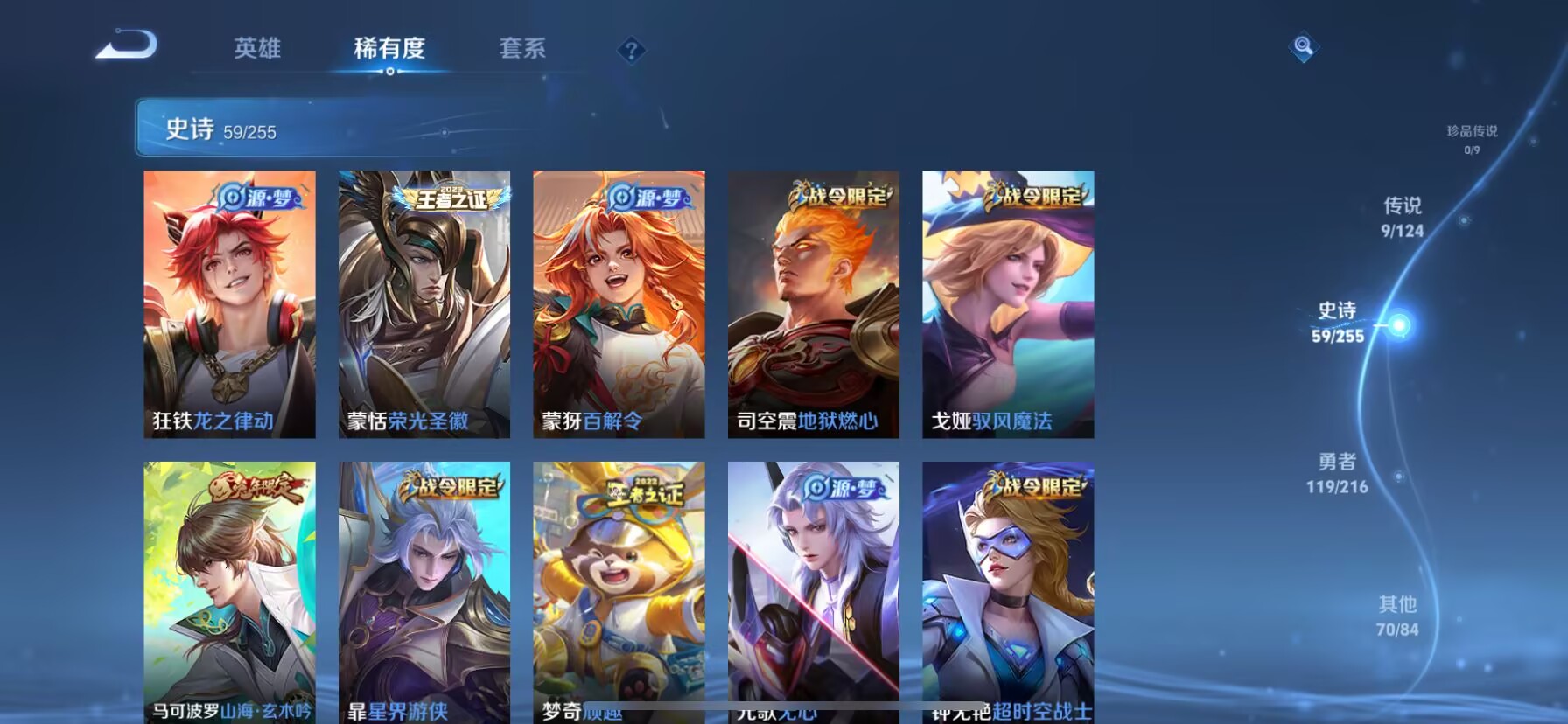WZDN3221596王者荣耀账号详情图4