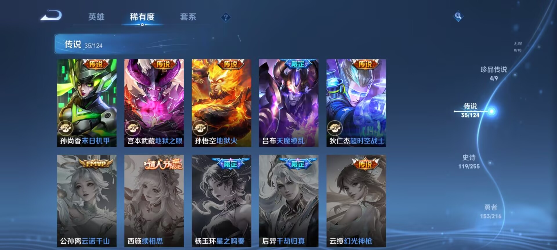 WZDN3221610王者荣耀账号详情图3