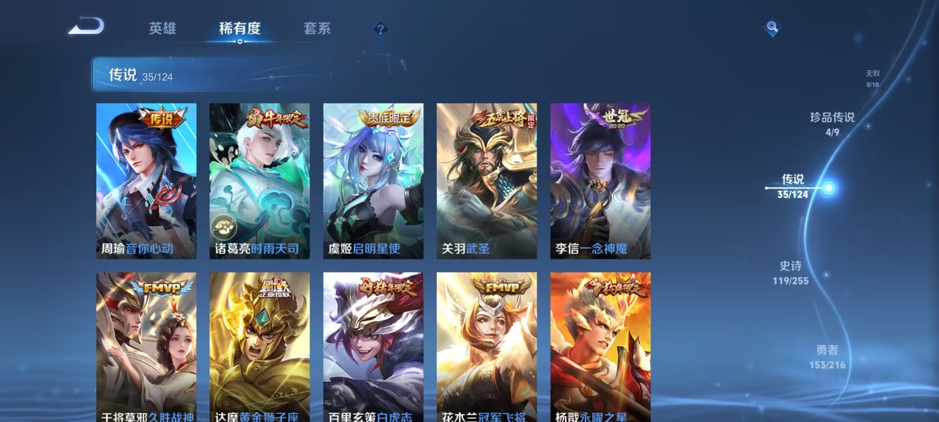 WZDN3221610王者荣耀账号详情图4
