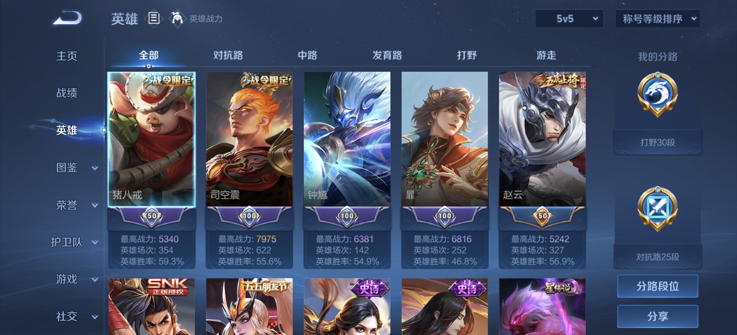 WZDN3222399王者荣耀账号详情图9