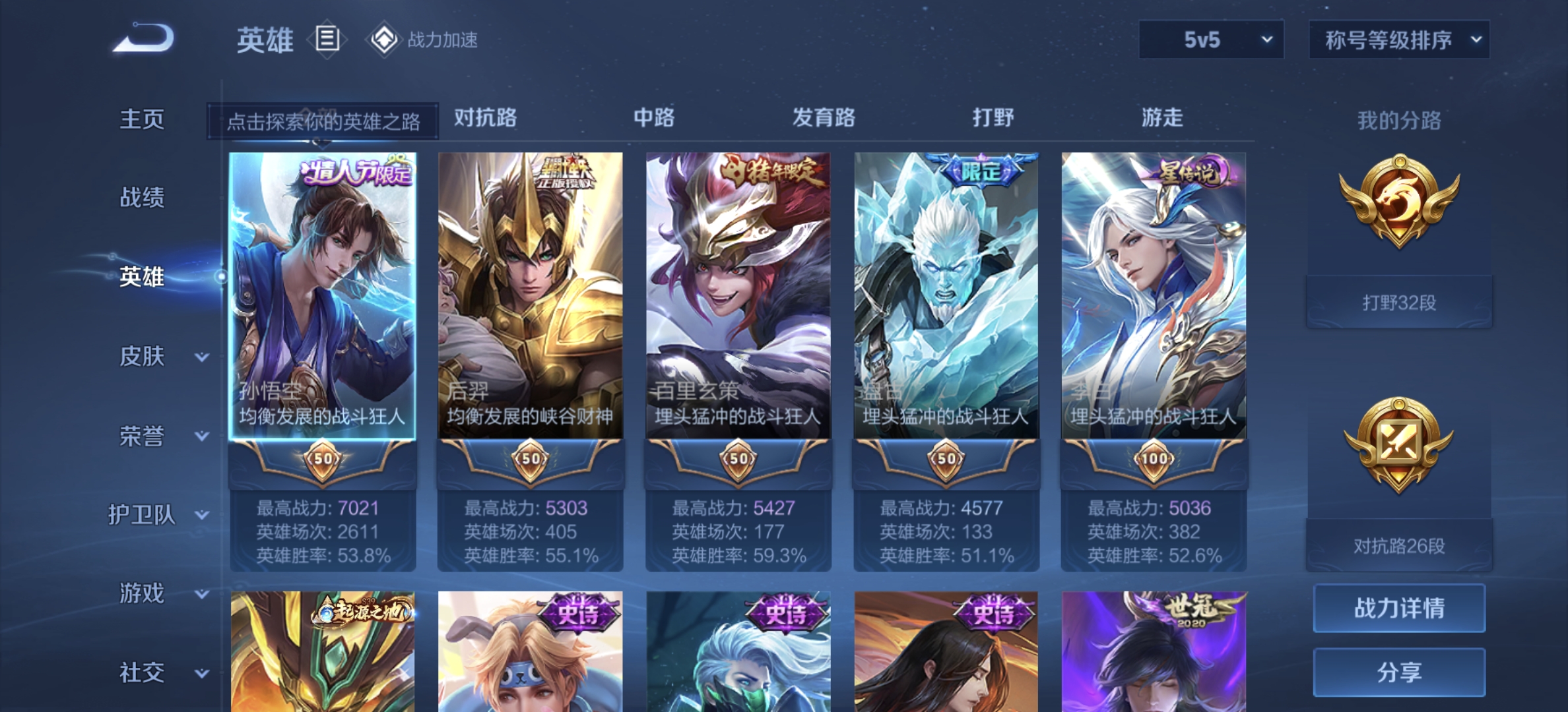 WZDN3222896王者荣耀账号详情图10
