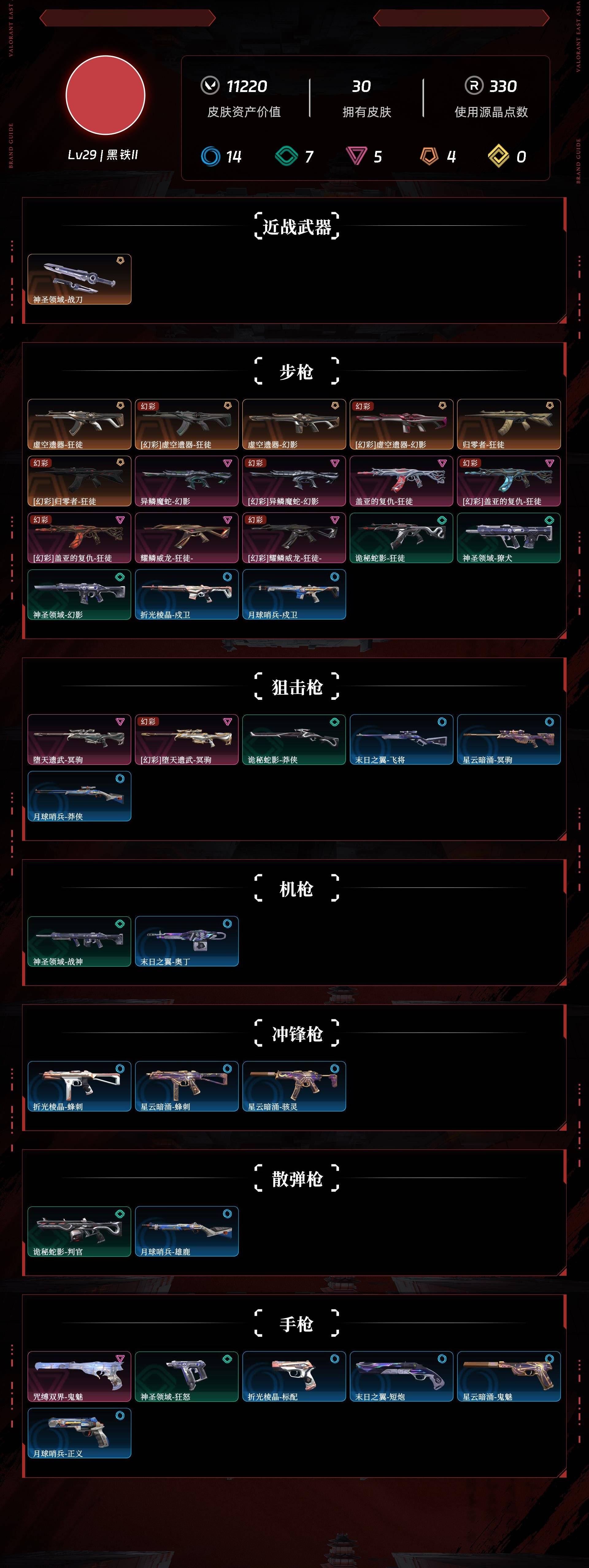 WWQLX38954无畏契约账号详情图3 WWQLX38954无畏契约账号详情图3