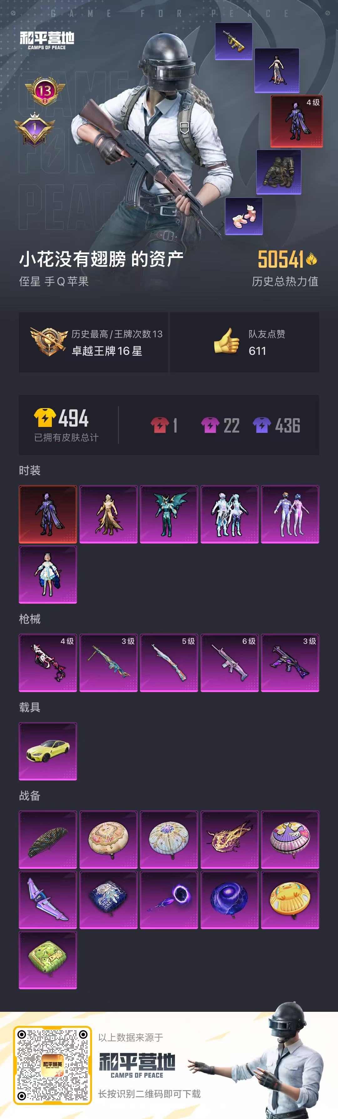 HPCMW3305466和平精英账号详情图3 HPCMW3305466和平精英账号详情图3