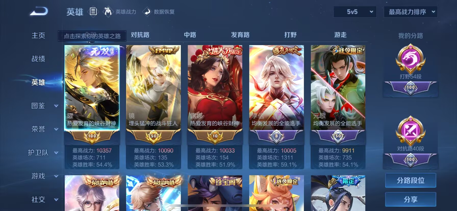 WZDN3225205王者荣耀账号详情图10