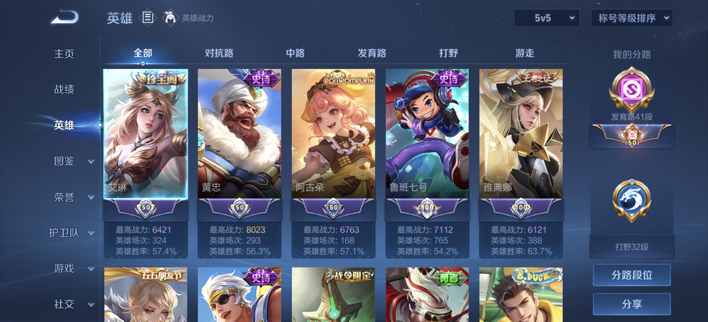 WZDN3225264王者荣耀账号详情图9