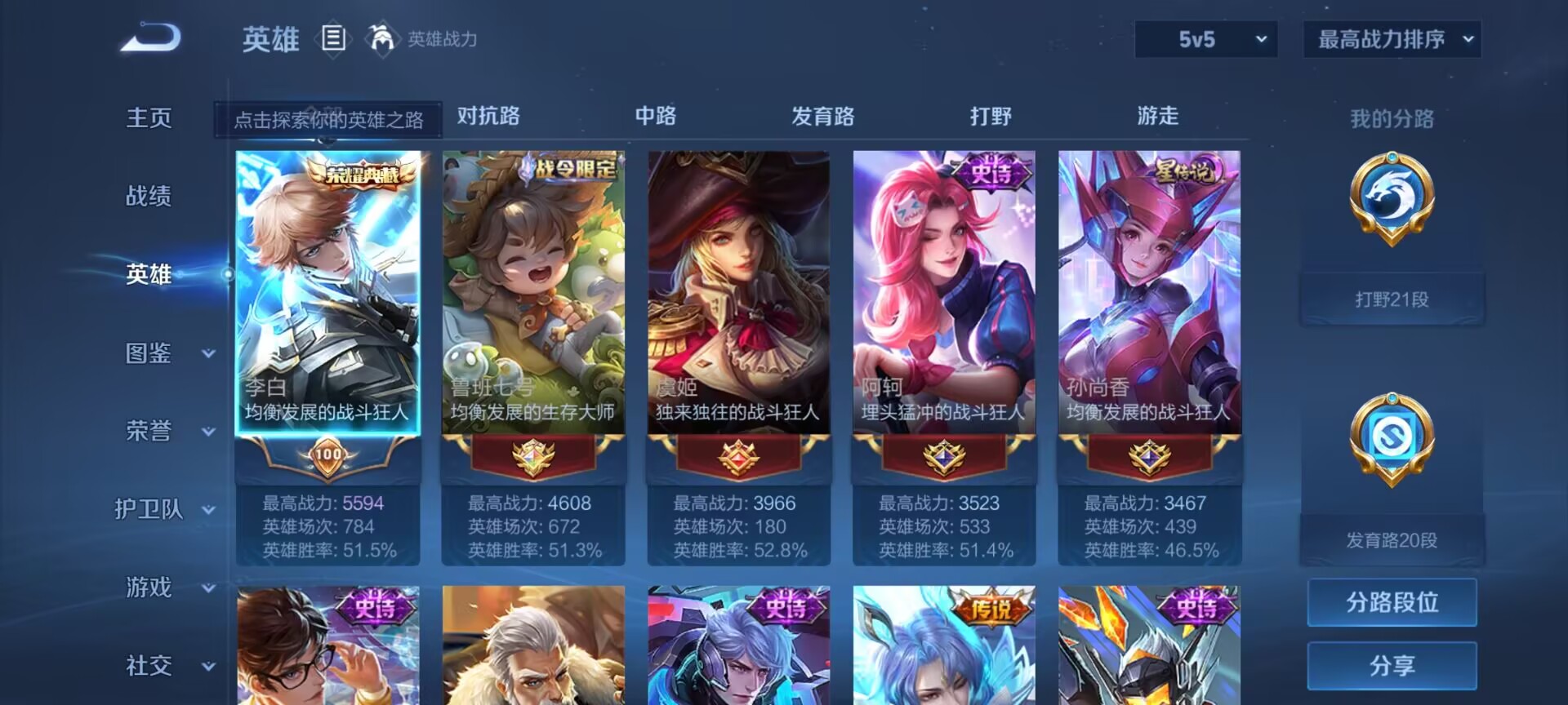 WZDN3226741王者荣耀账号详情图8