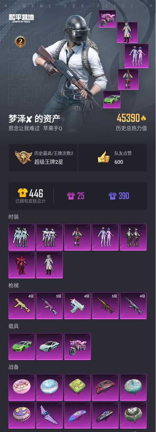 HPYYH3323601和平精英账号详情图4 HPYYH3323601和平精英账号详情图4