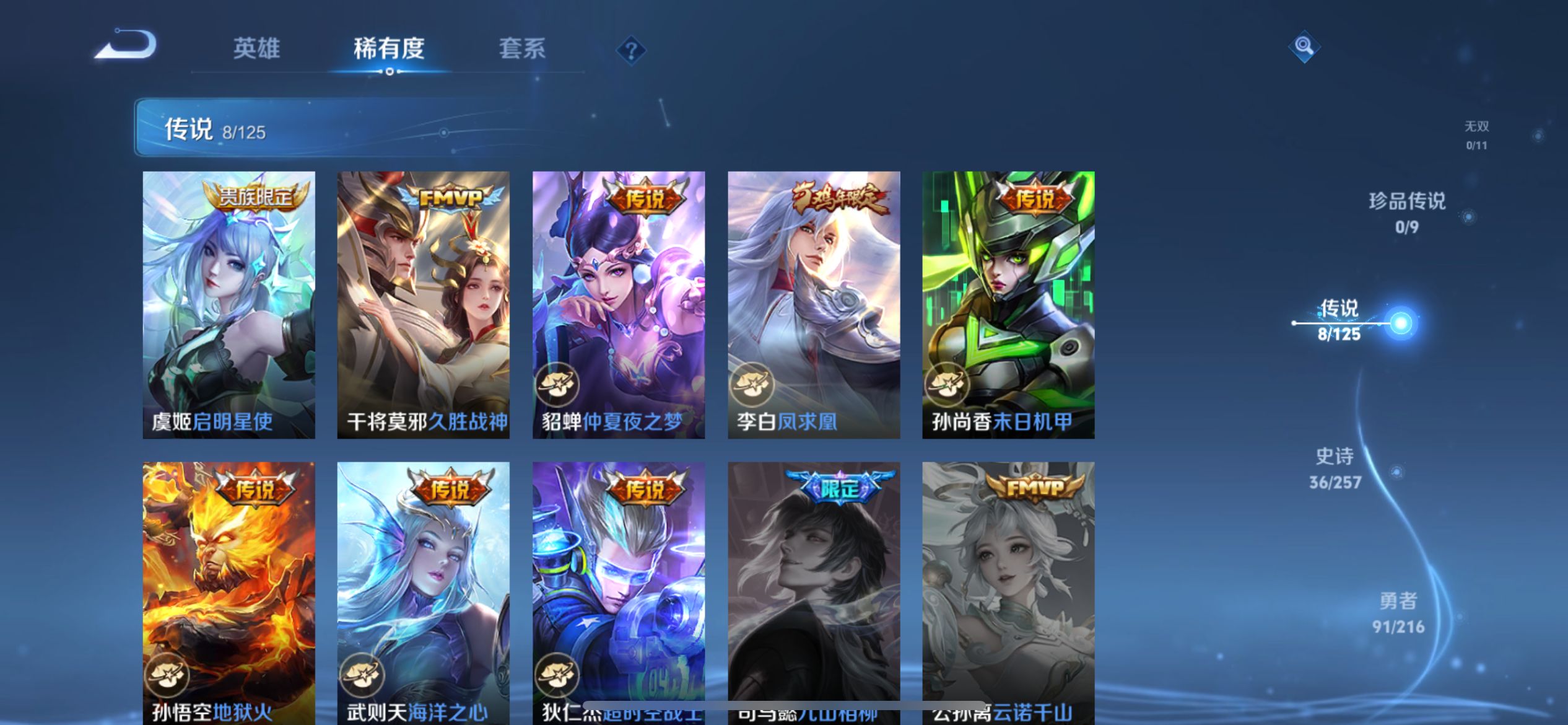 WZCMW3235515王者荣耀账号详情图4