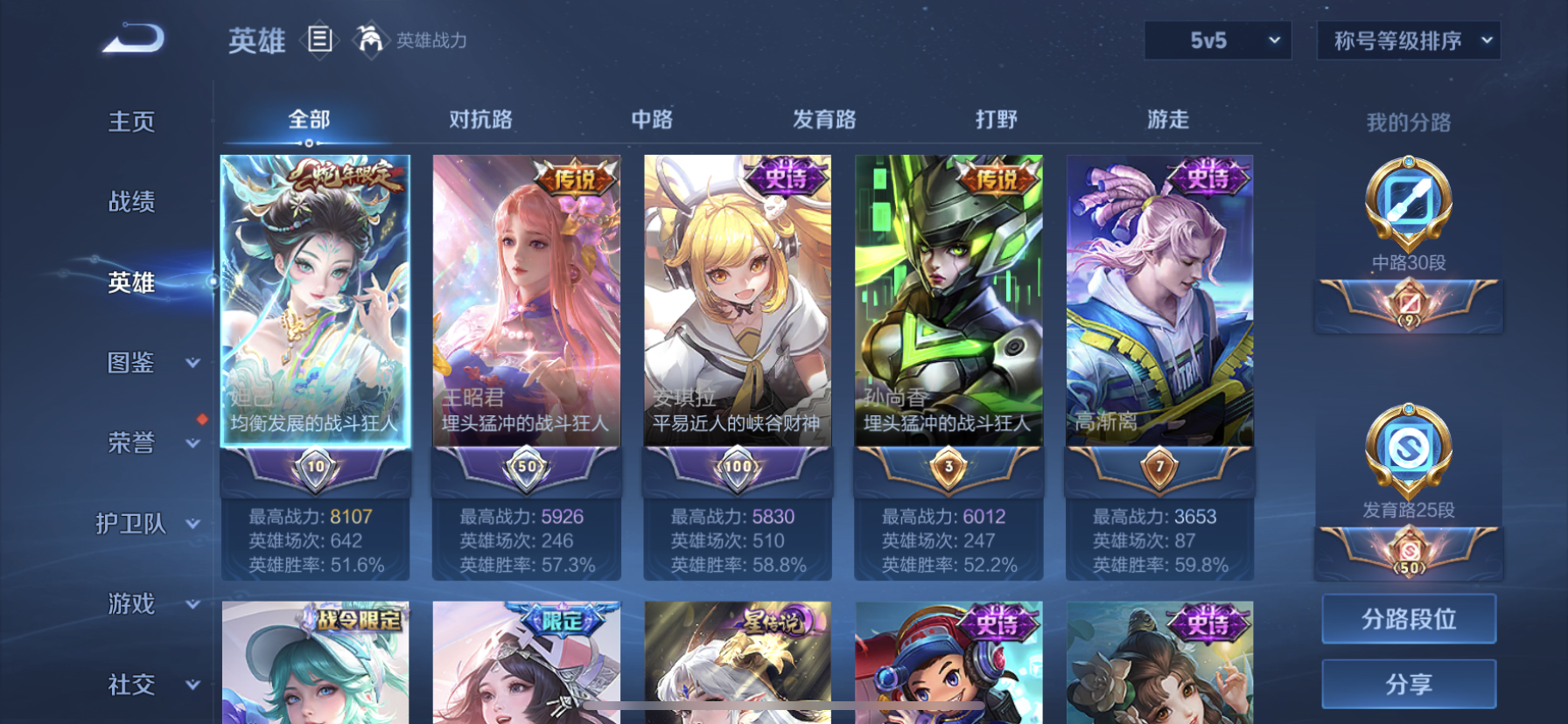 WZDN3233422王者荣耀账号详情图7