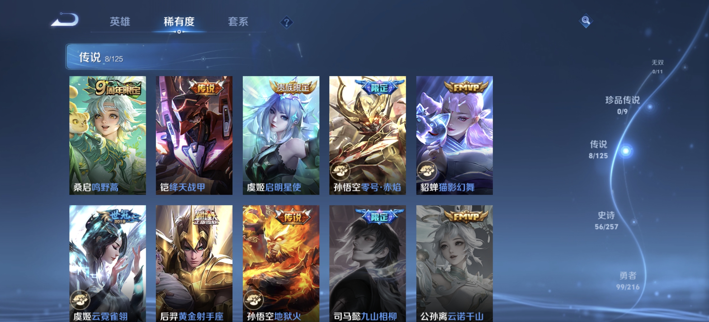 WZDN3234890王者荣耀账号详情图2