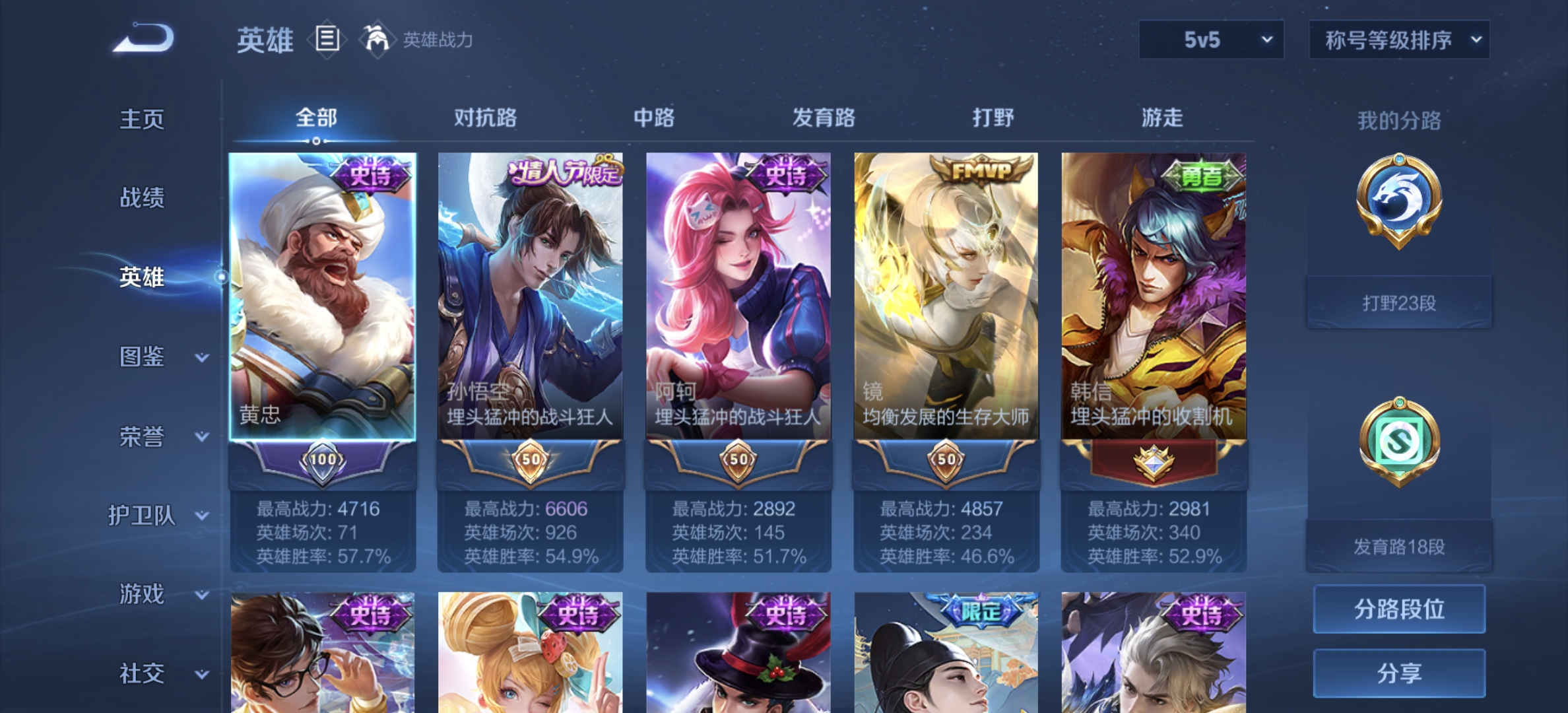 WZDN3234887王者荣耀账号详情图6