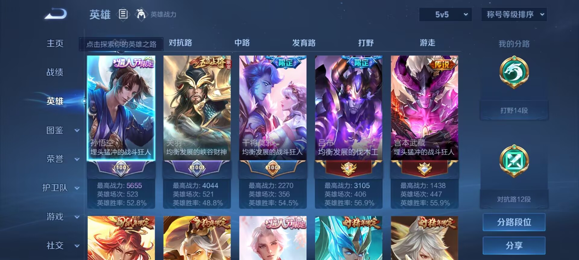 WZDN3234878王者荣耀账号详情图6